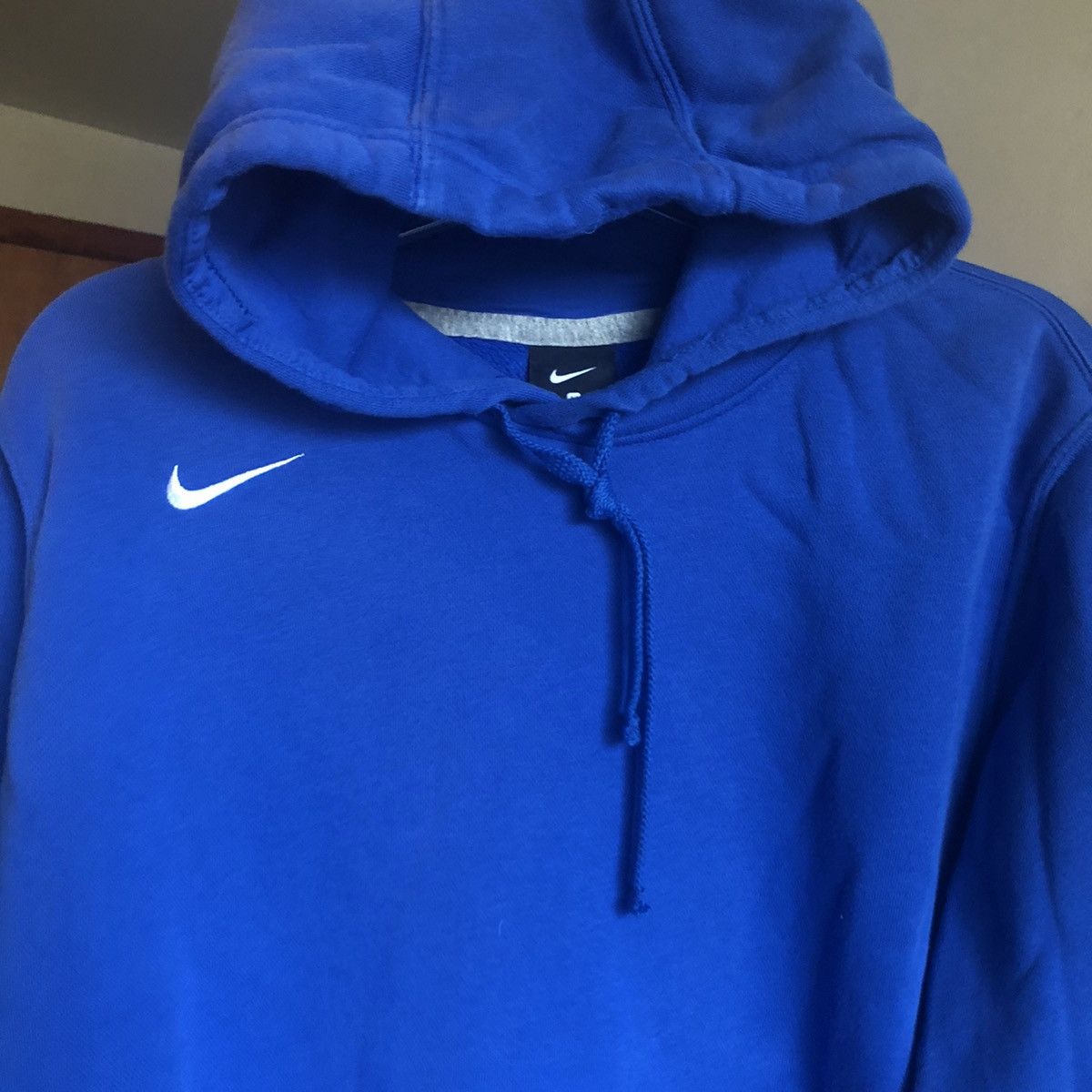Nike Vintage Nike Basic Swoosh Logo Pullover Drawstring Hoodie Size US M / EU 48-50 / 2 - 1 Thumbnail