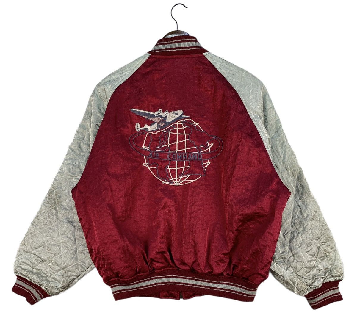 Japanese Brand Vintage Sukajan Air Command Jacket Size US M / EU 48-50 / 2 - 1 Thumbnail