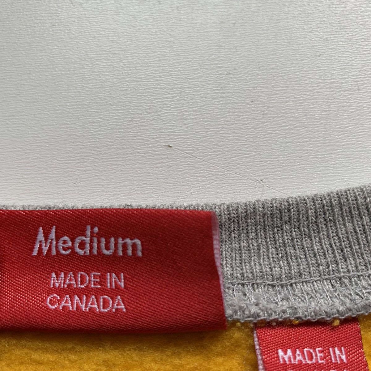 Supreme Supreme Embroidered Mini Box Logo Crewneck Medium Gray Size US M / EU 48-50 / 2 - 7 Thumbnail