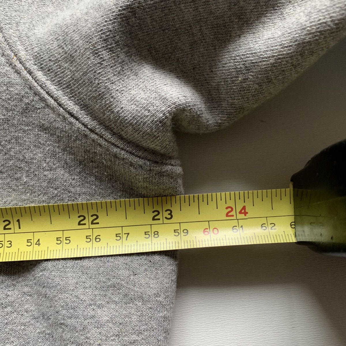 Supreme Supreme Embroidered Mini Box Logo Crewneck Medium Gray Size US M / EU 48-50 / 2 - 9 Thumbnail