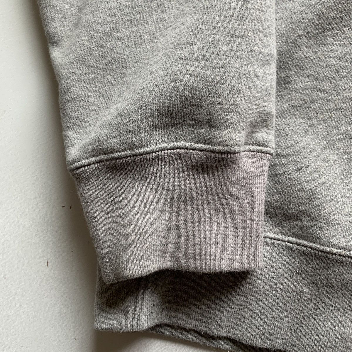 Supreme Supreme Embroidered Mini Box Logo Crewneck Medium Gray Size US M / EU 48-50 / 2 - 5 Thumbnail