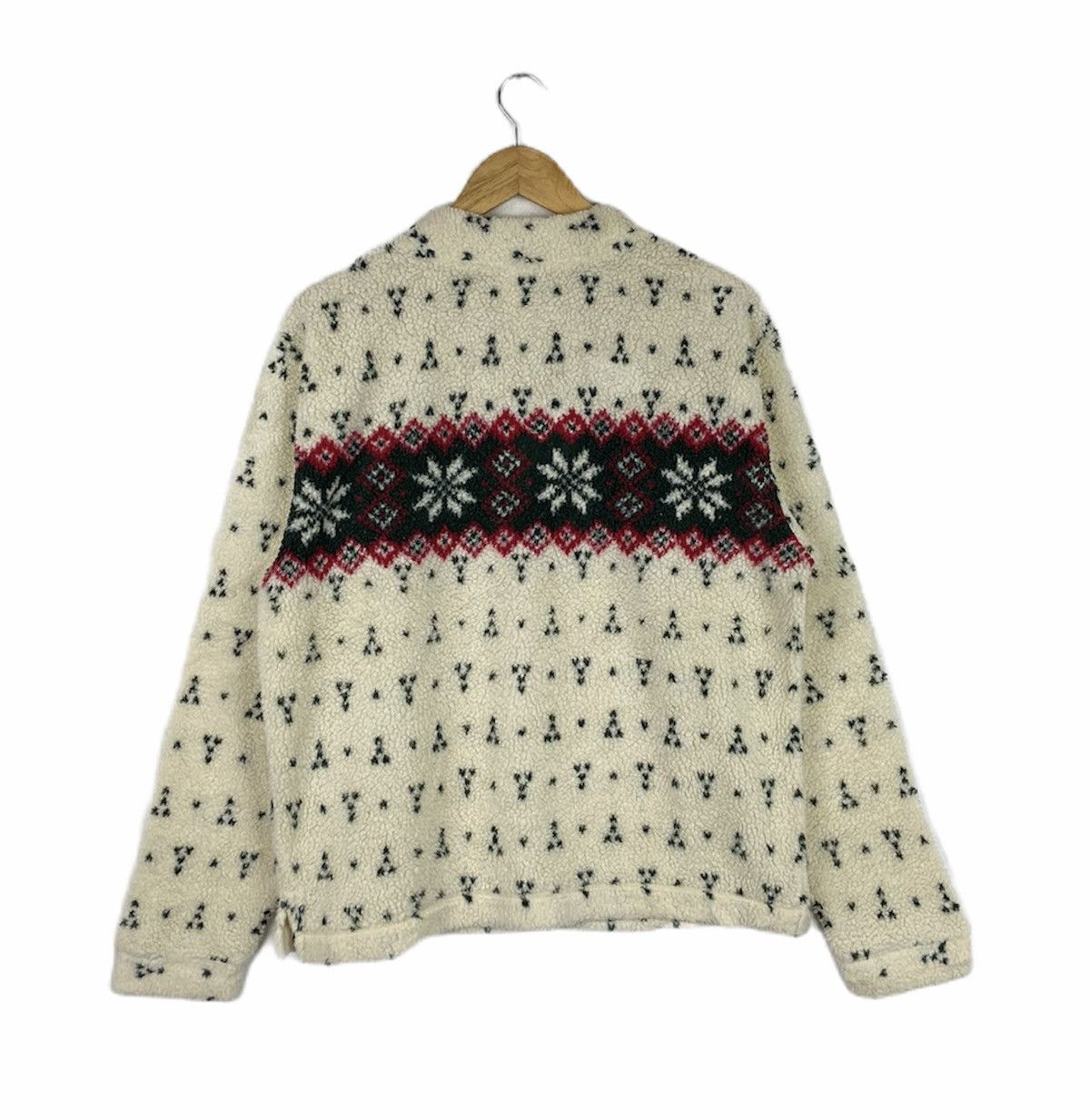 L.L. Bean × Vintage L.L BEAN Outdoor Sportswear Fleece Long Sleeve Jumper Size M / US 6-8 / IT 42-44 - 3 Thumbnail