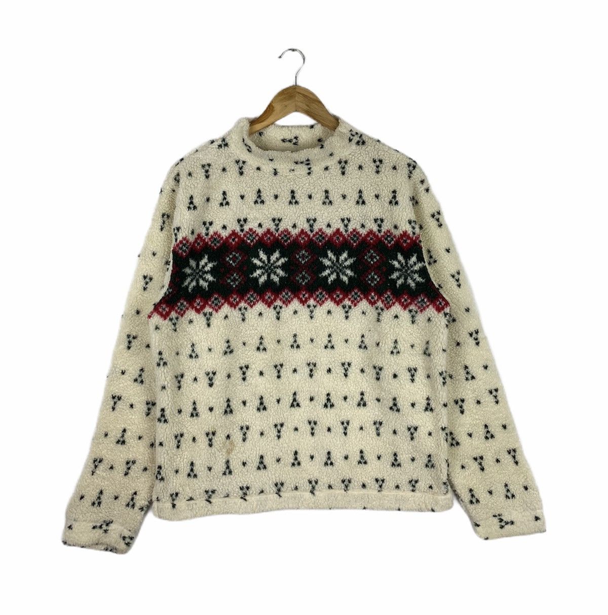L.L. Bean × Vintage L.L BEAN Outdoor Sportswear Fleece Long Sleeve Jumper Size M / US 6-8 / IT 42-44 - 1 Thumbnail