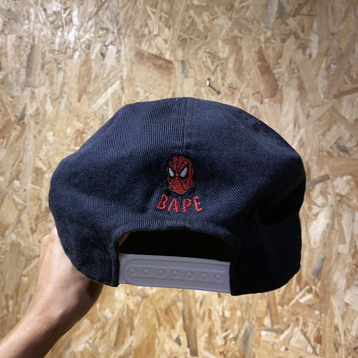 Bape Bape World Gone Mad Spiderman Patches Caps Size ONE SIZE - 4 Thumbnail