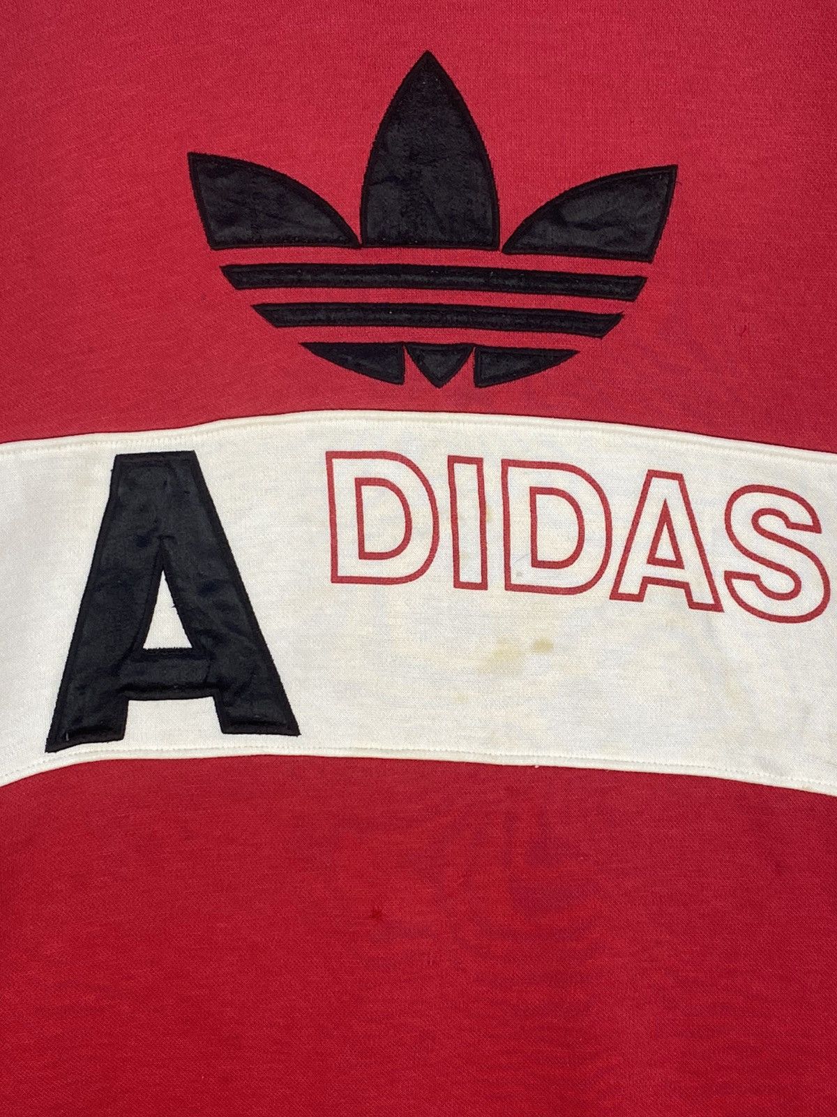 Adidas Vintage 90s Adidas Spellout Sweatshirt Size US XL / EU 56 / 4 - 6 Thumbnail