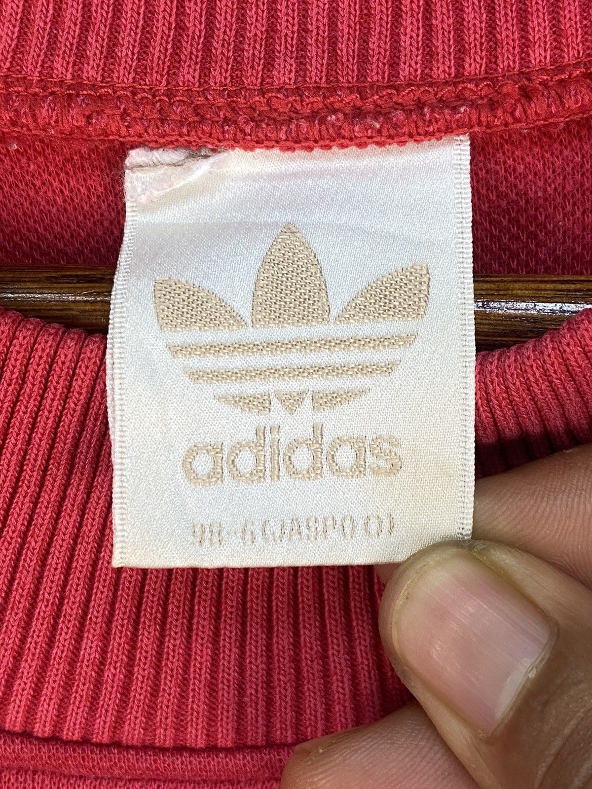 Adidas Vintage 90s Adidas Spellout Sweatshirt Size US XL / EU 56 / 4 - 8 Thumbnail
