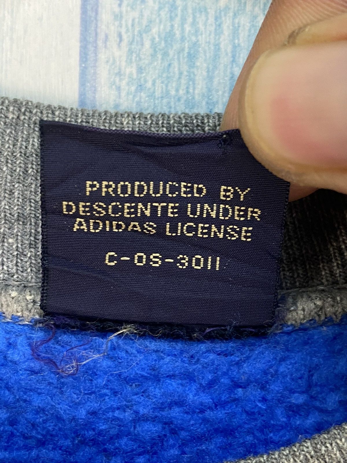 Adidas Vintage 90s Adidas Club Sweatshirt Size US M / EU 48-50 / 2 - 6 Thumbnail