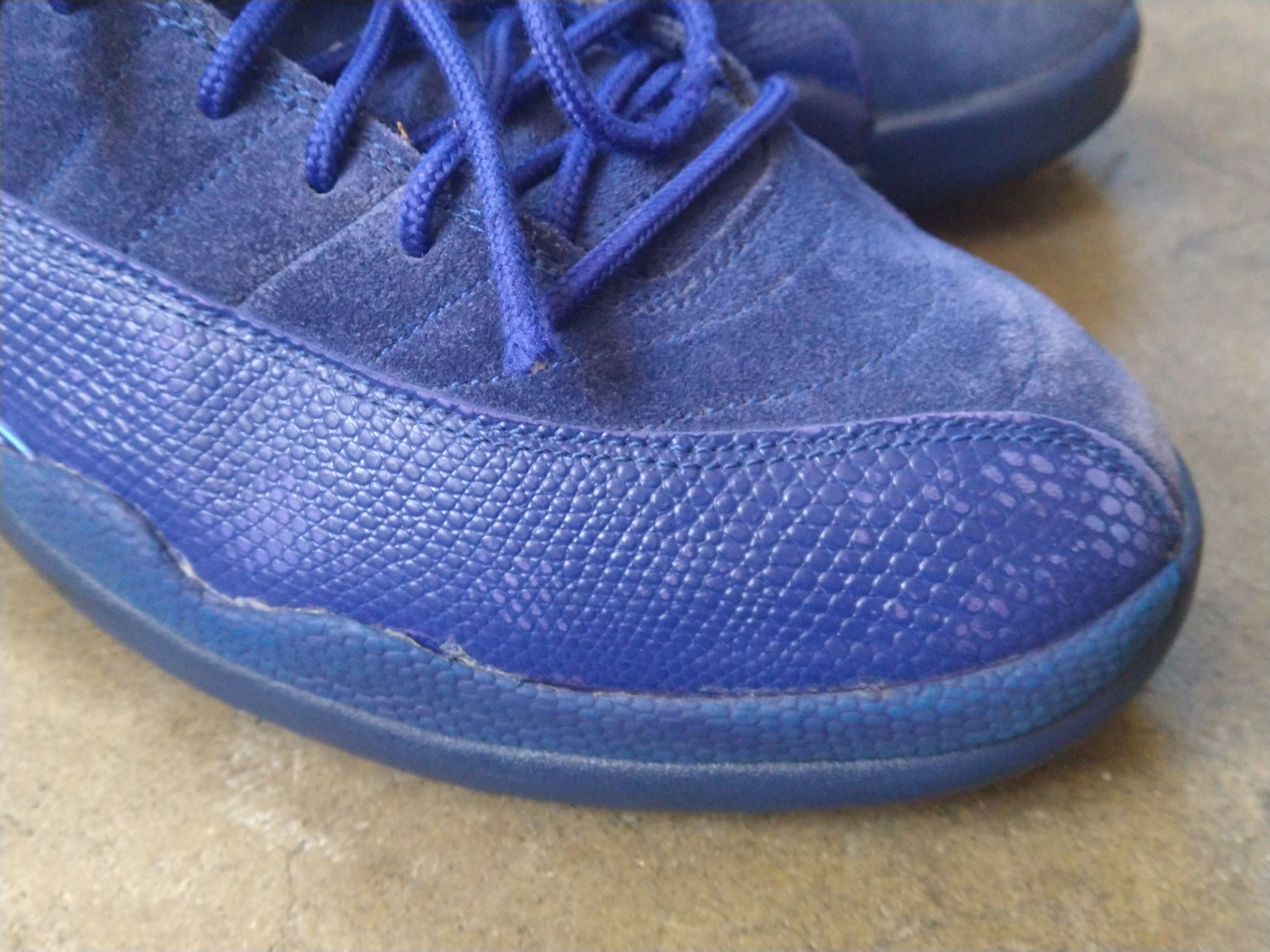 Jordan Brand Nike Air Jordan 12 Retro Deep Royal Blue 10 130690-400 Size US 10 / EU 43 - 6 Thumbnail