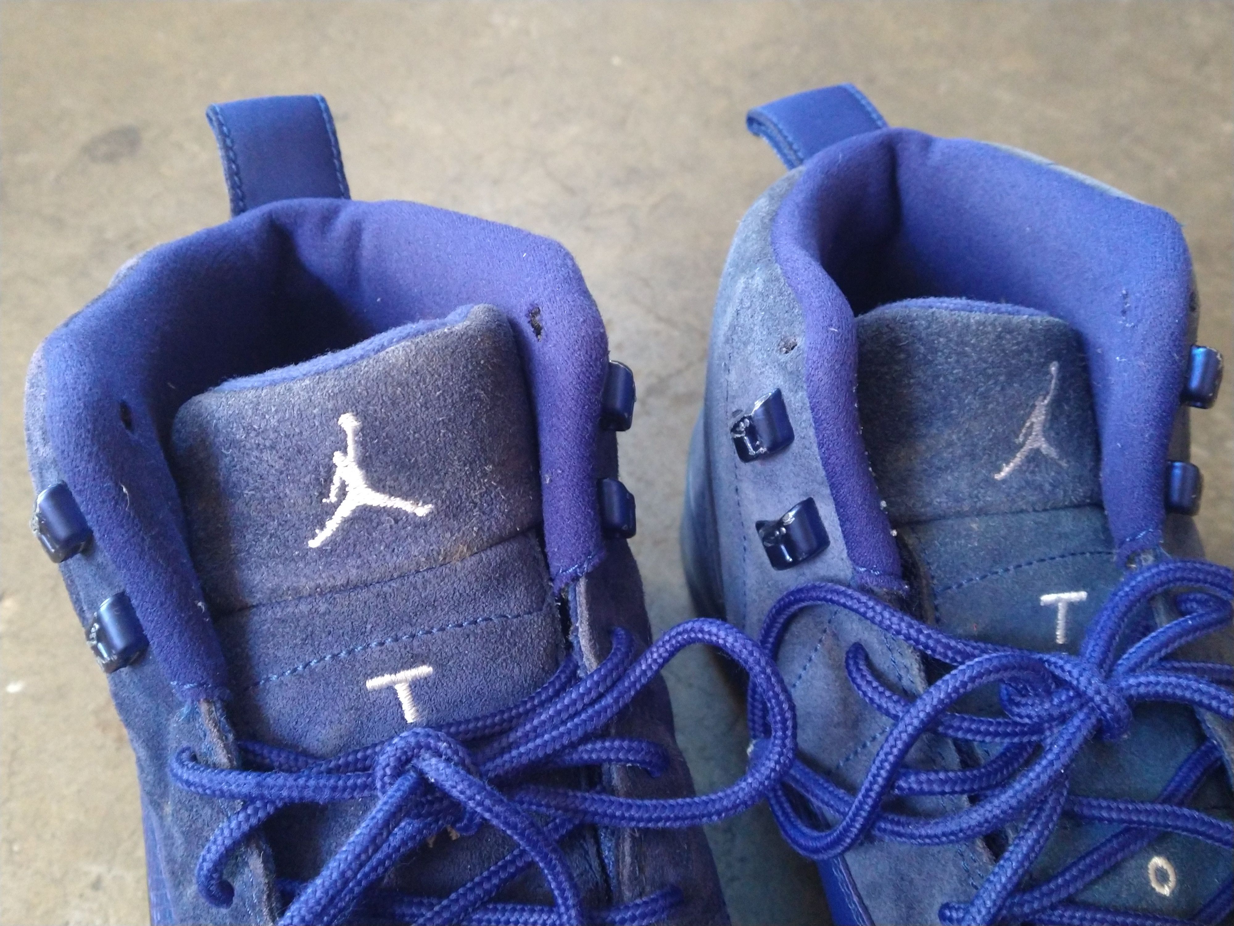 Jordan Brand Nike Air Jordan 12 Retro Deep Royal Blue 10 130690-400 Size US 10 / EU 43 - 9 Thumbnail