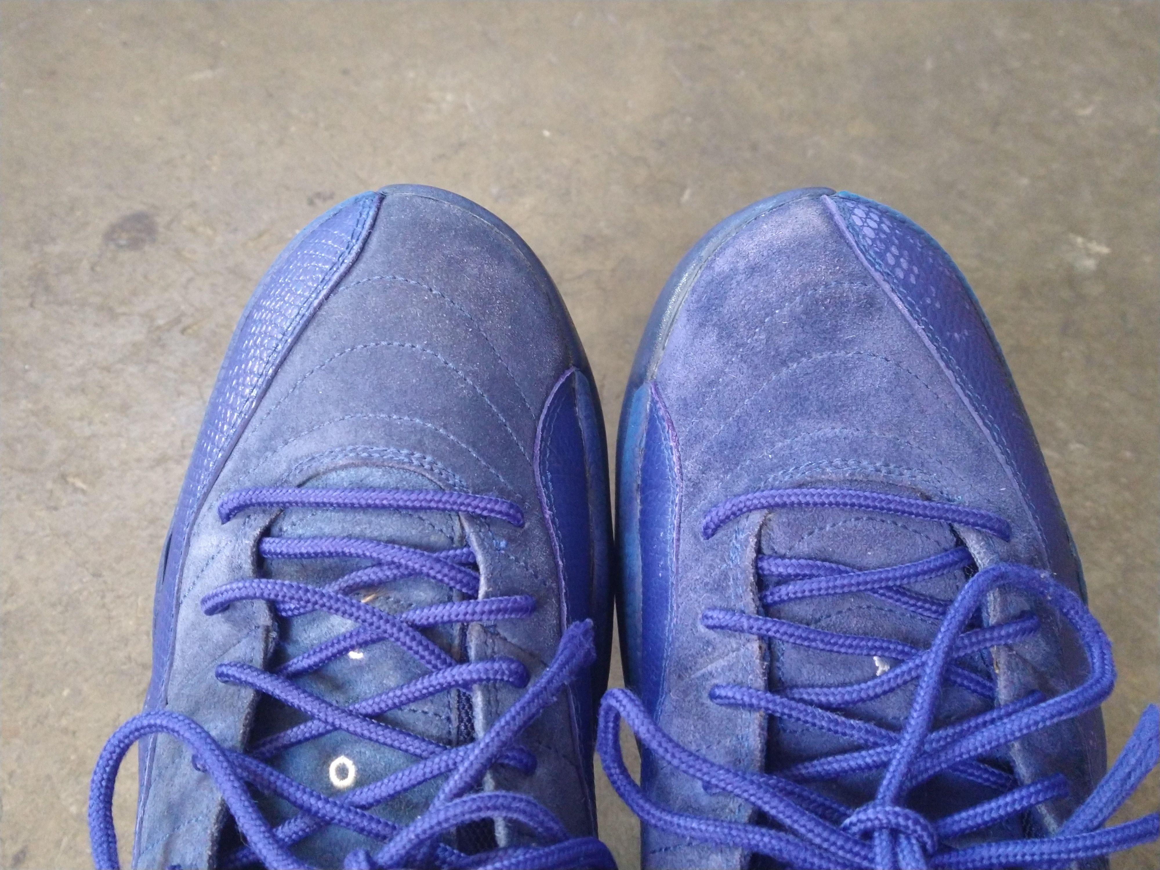 Jordan Brand Nike Air Jordan 12 Retro Deep Royal Blue 10 130690-400 Size US 10 / EU 43 - 3 Thumbnail