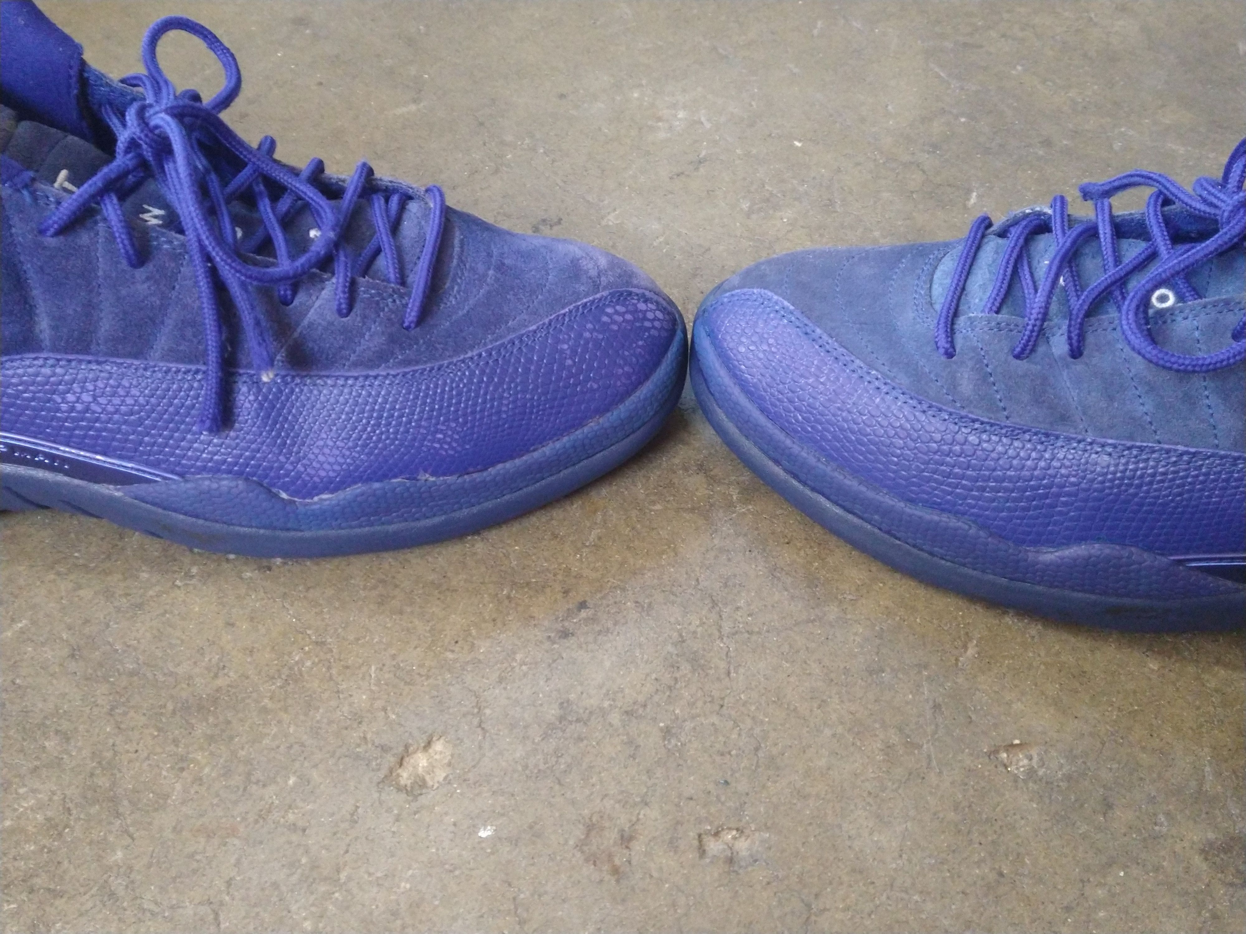 Jordan Brand Nike Air Jordan 12 Retro Deep Royal Blue 10 130690-400 Size US 10 / EU 43 - 4 Thumbnail