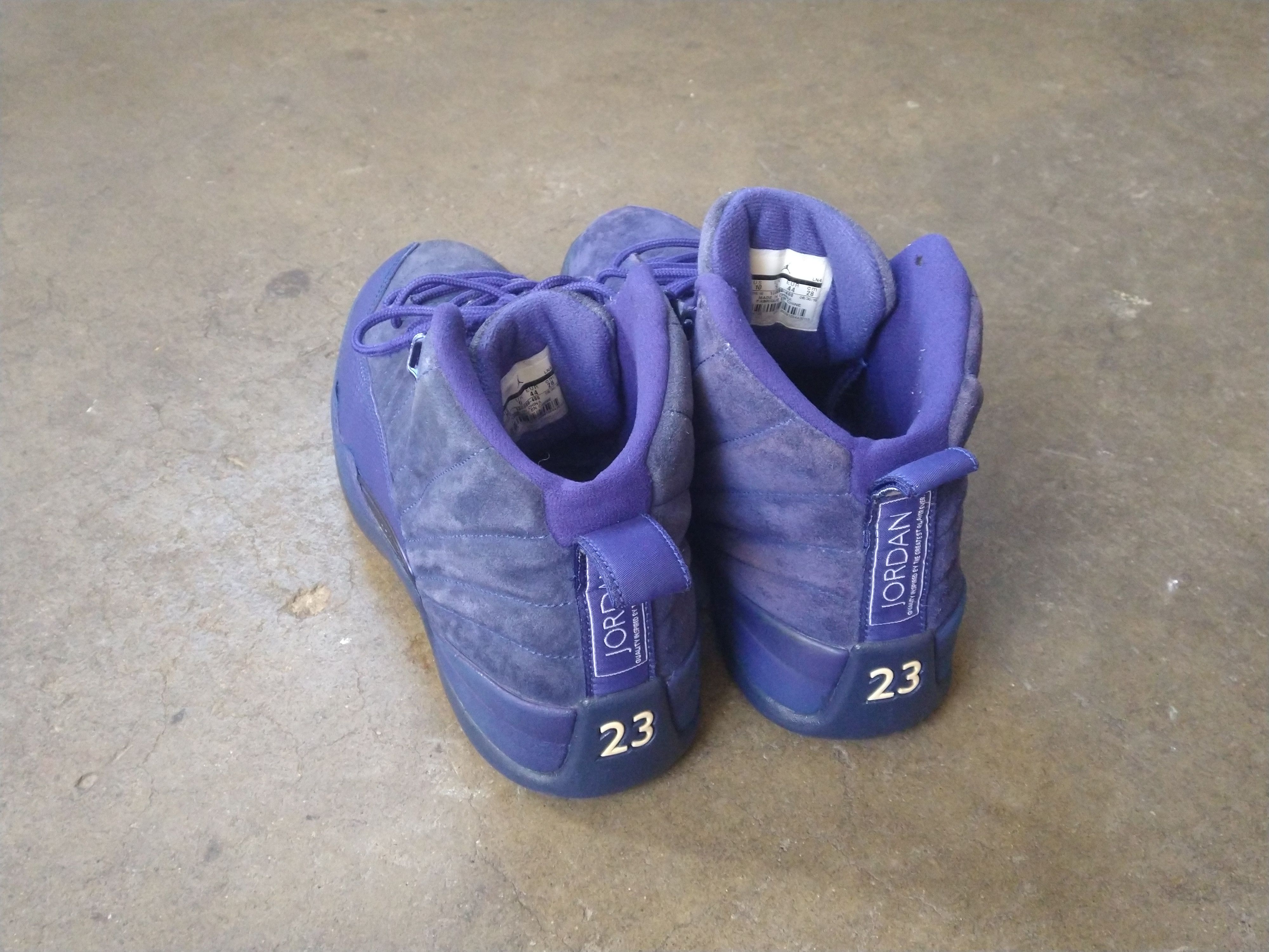 Jordan Brand Nike Air Jordan 12 Retro Deep Royal Blue 10 130690-400 Size US 10 / EU 43 - 13 Thumbnail