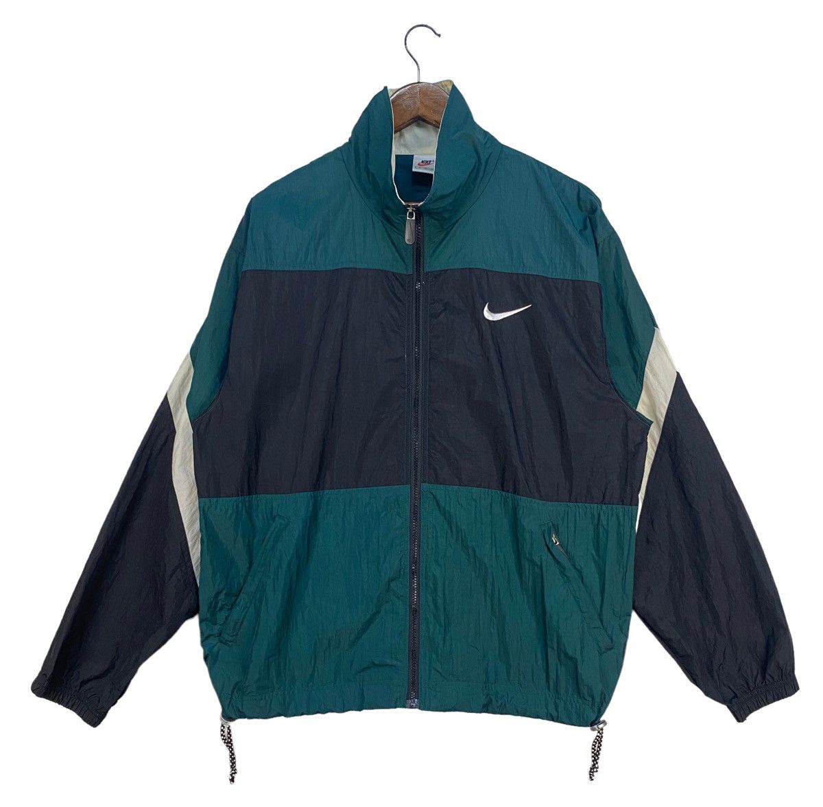 Nike Vintage 90s Nike Windbreaker Size US L / EU 52-54 / 3 - 1 Thumbnail