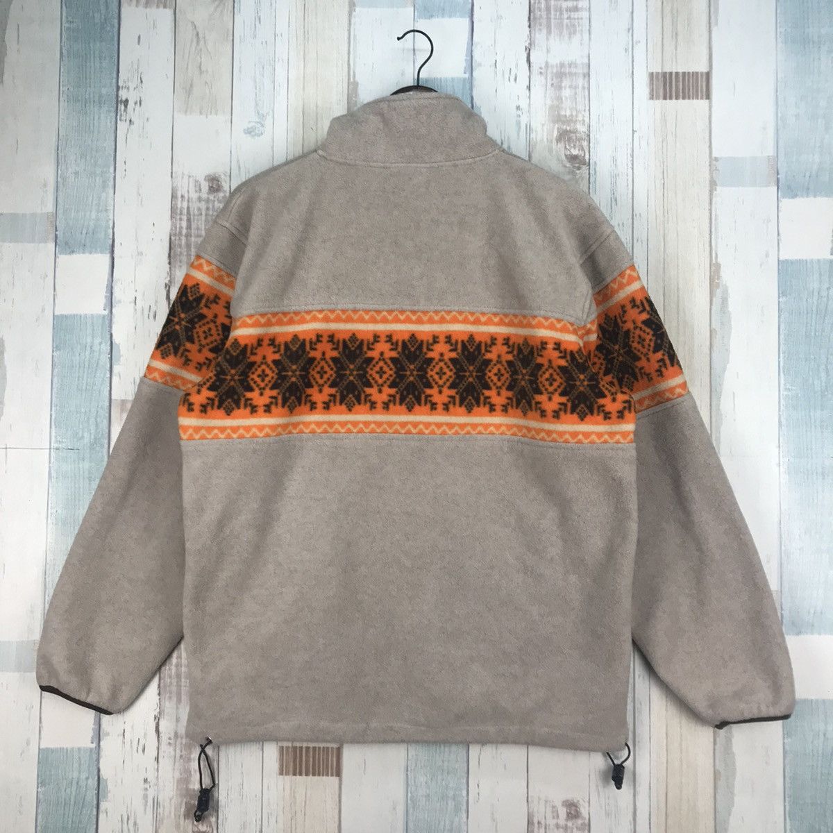 Japanese Brand Vintage North Sea Fleece Nice Design Size US L / EU 52-54 / 3 - 4 Thumbnail