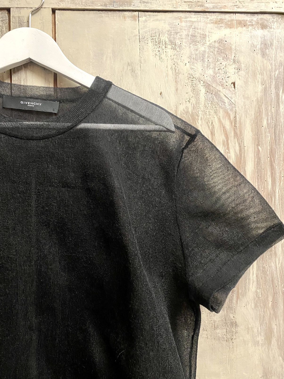 Givenchy Sheer transparent neoprene top Givenchy by Tisci 2014 Size US M / EU 48-50 / 2 - 5 Thumbnail
