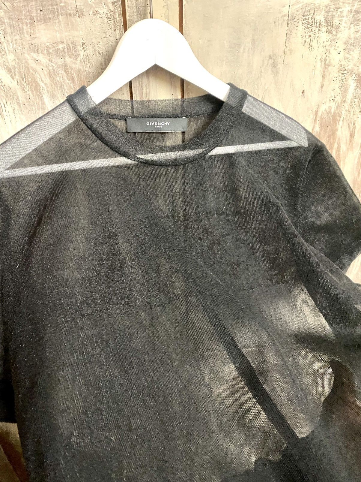 Givenchy Sheer transparent neoprene top Givenchy by Tisci 2014 Size US M / EU 48-50 / 2 - 6 Thumbnail