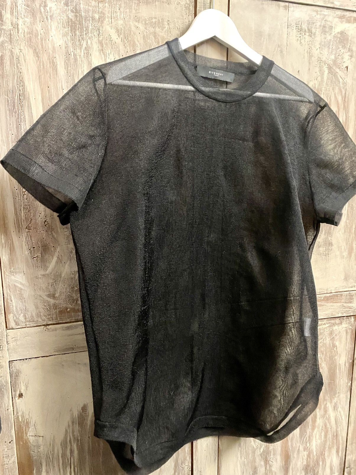 Givenchy Sheer transparent neoprene top Givenchy by Tisci 2014 Size US M / EU 48-50 / 2 - 13 Thumbnail