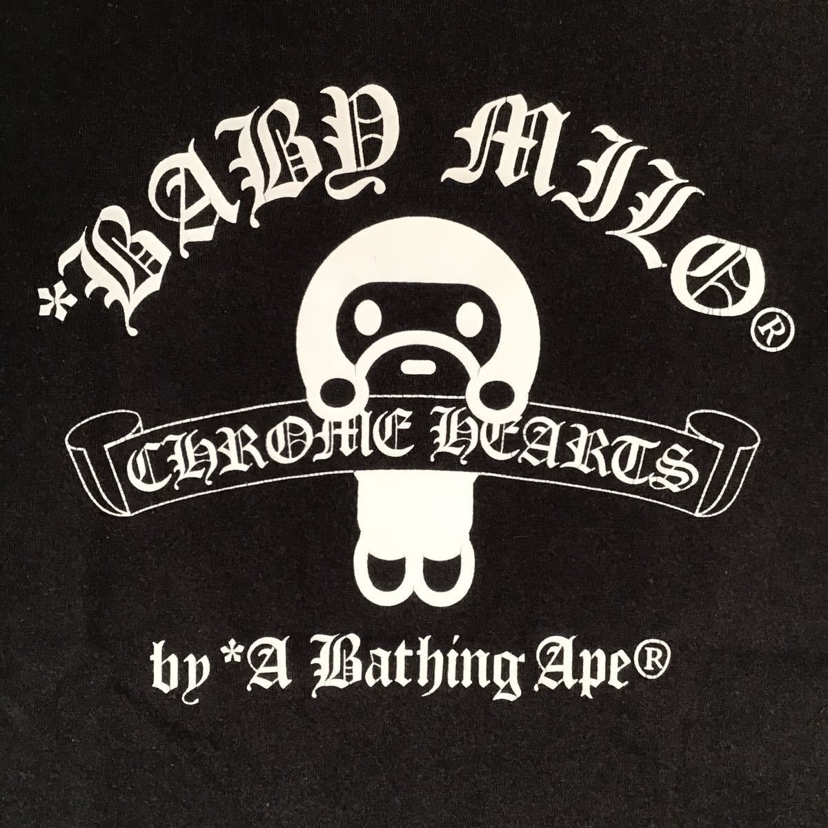 Bape × Chrome Hearts BAPE x Chrome Hearts Baby Milo T-Shirt Size US S / EU 44-46 / 1 - 4 Thumbnail