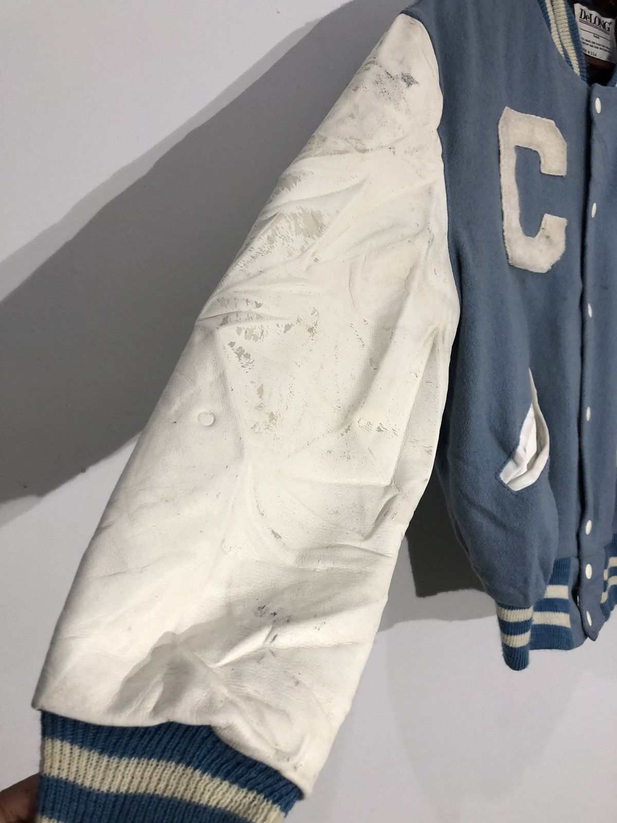 Delong Comatock Colts Big Logo Delong Varsity Jacket Size US L / EU 52-54 / 3 - 4 Thumbnail