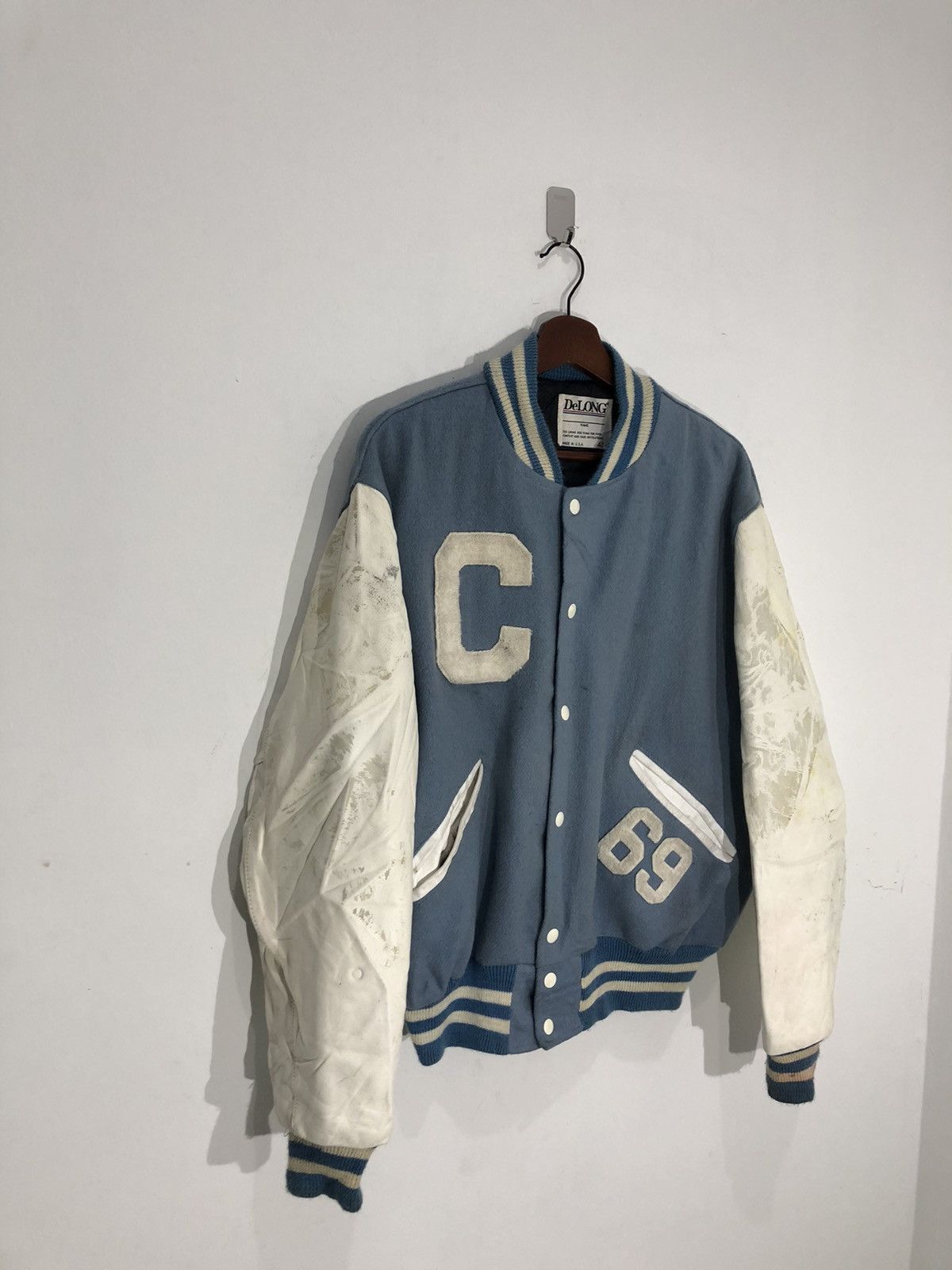 Delong Comatock Colts Big Logo Delong Varsity Jacket Size US L / EU 52-54 / 3 - 2 Thumbnail