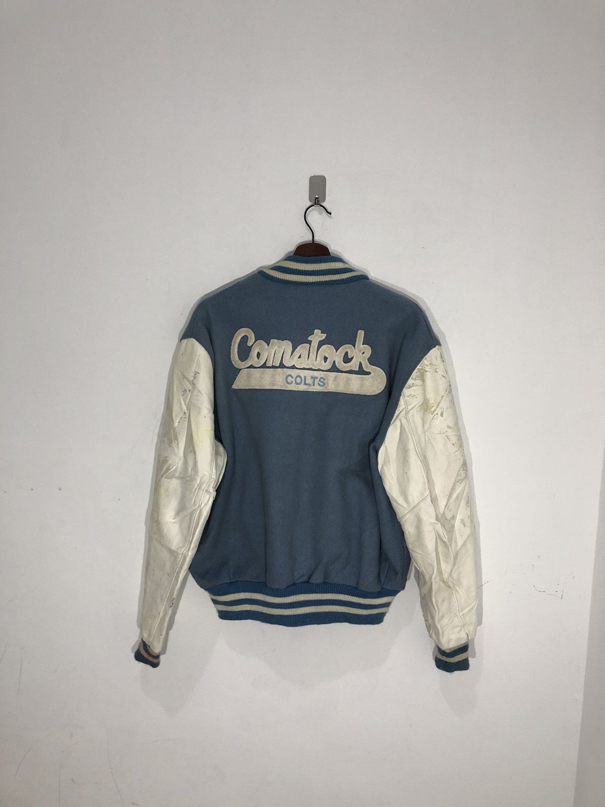 Delong Comatock Colts Big Logo Delong Varsity Jacket Size US L / EU 52-54 / 3 - 13 Thumbnail