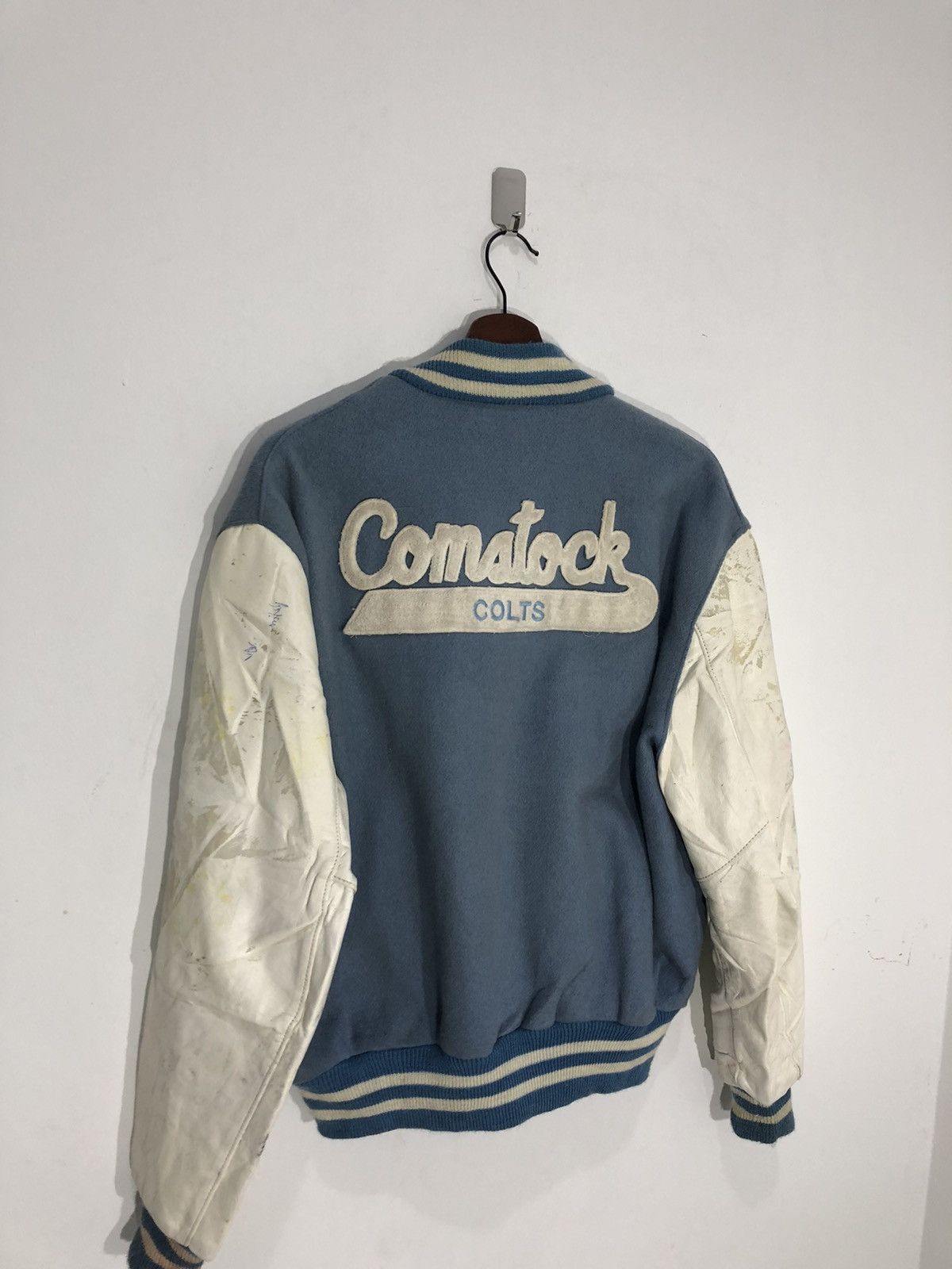 Delong Comatock Colts Big Logo Delong Varsity Jacket Size US L / EU 52-54 / 3 - 14 Thumbnail