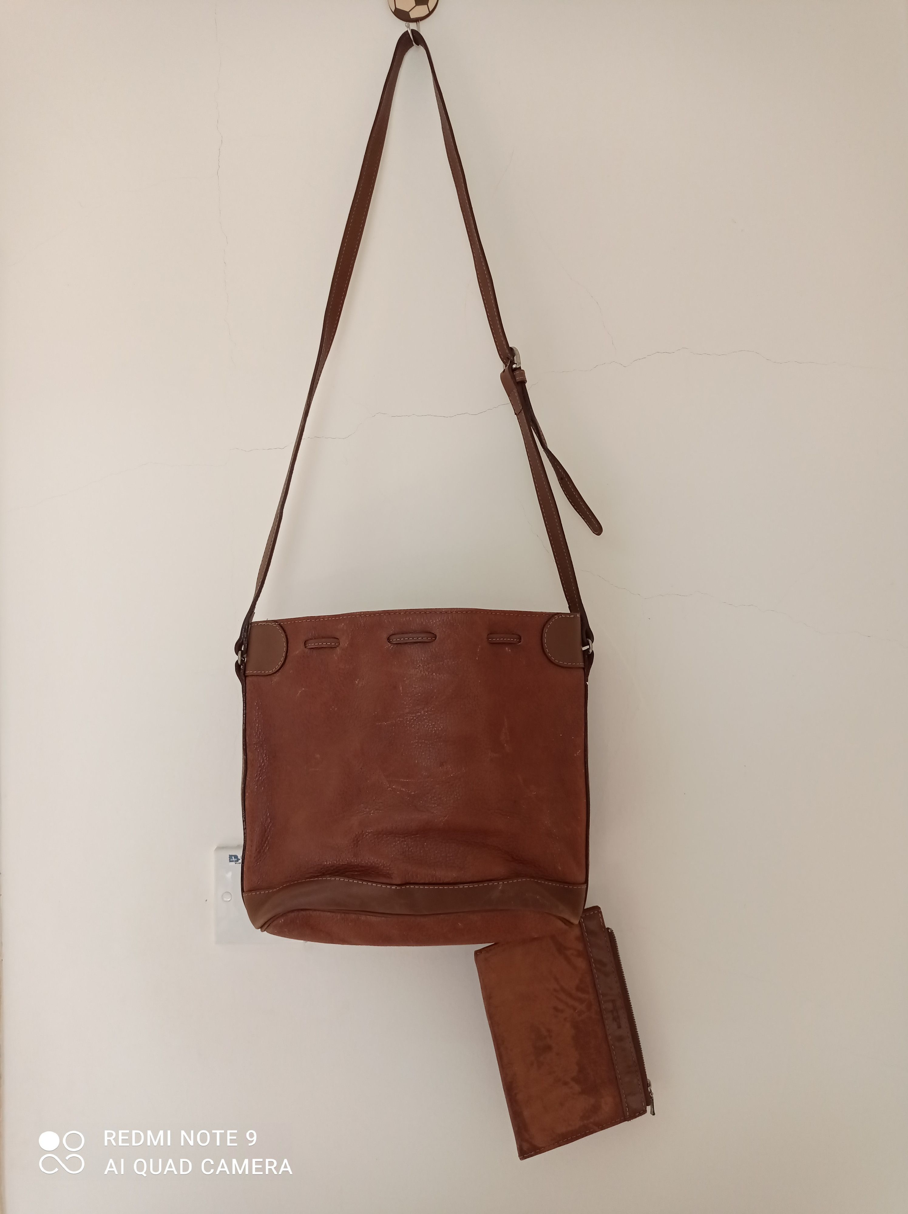 Courreges × Japanese Brand × Leather 💃Nice Japanese Brand shoulder bag courreges 🕺 Size ONE SIZE - 2 Thumbnail