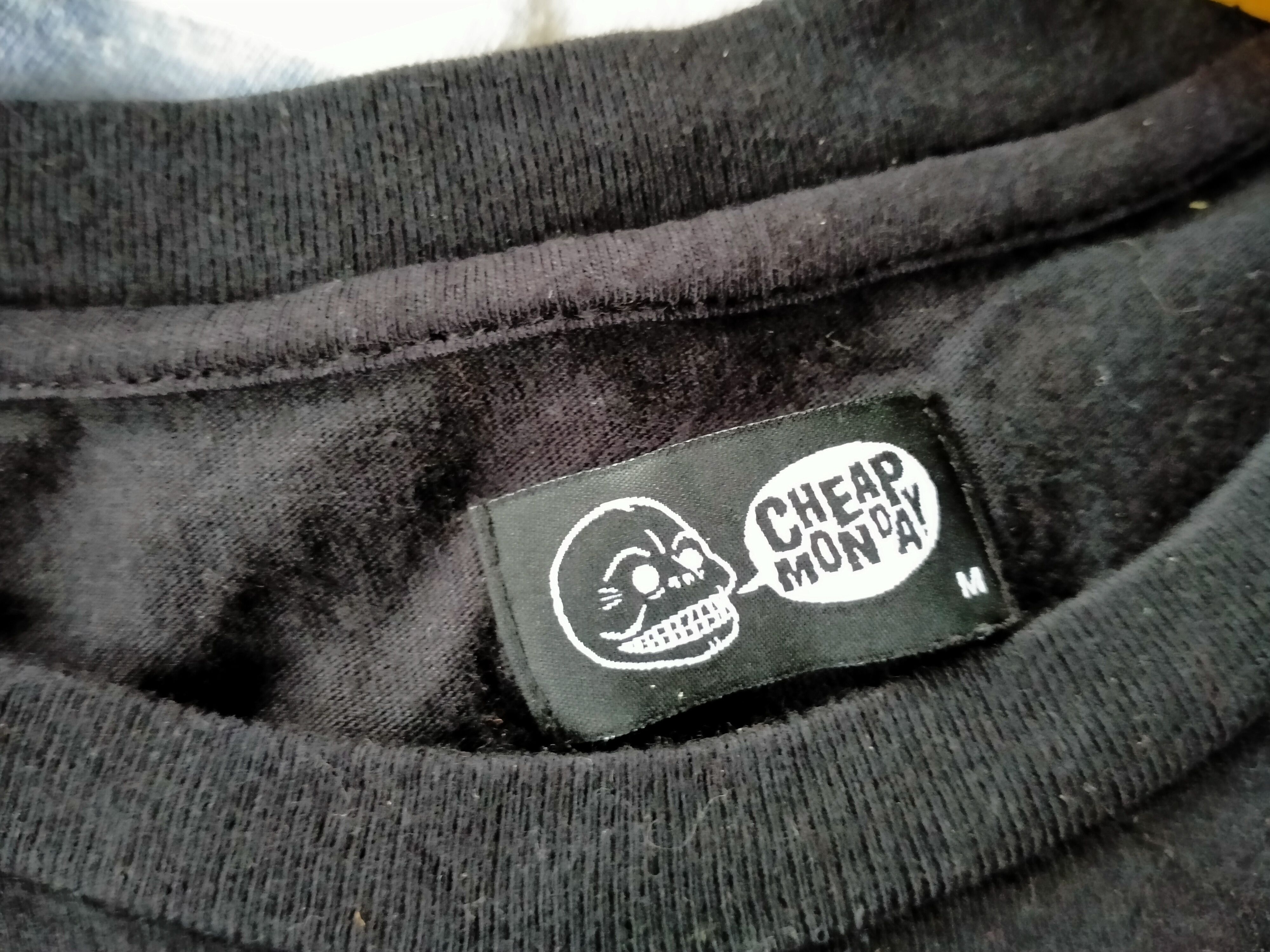Cheap Monday × Japanese Brand ⚡️Rare⚡️ Cheap Monday Big Logo Tees Size US M / EU 48-50 / 2 - 3 Thumbnail