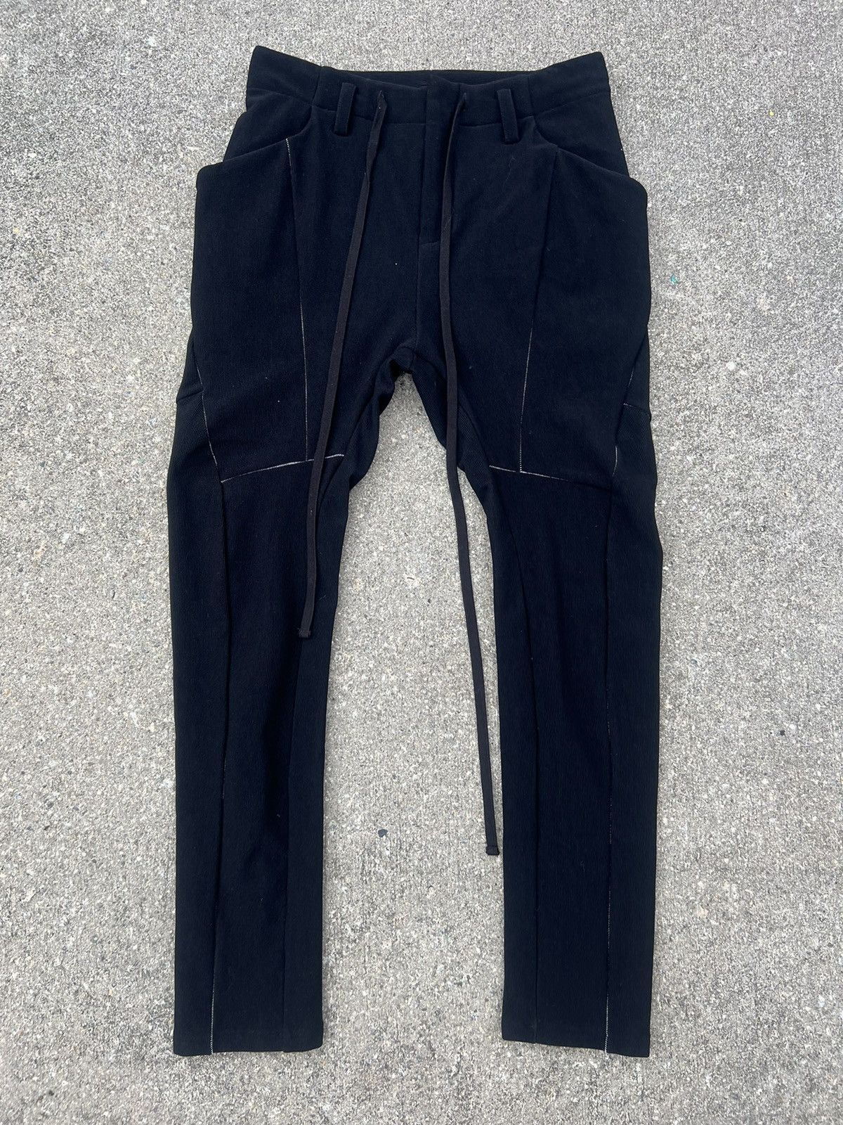 Bajra Bajra Japan Stretchable Black Pant Size US 29 - 18 Thumbnail