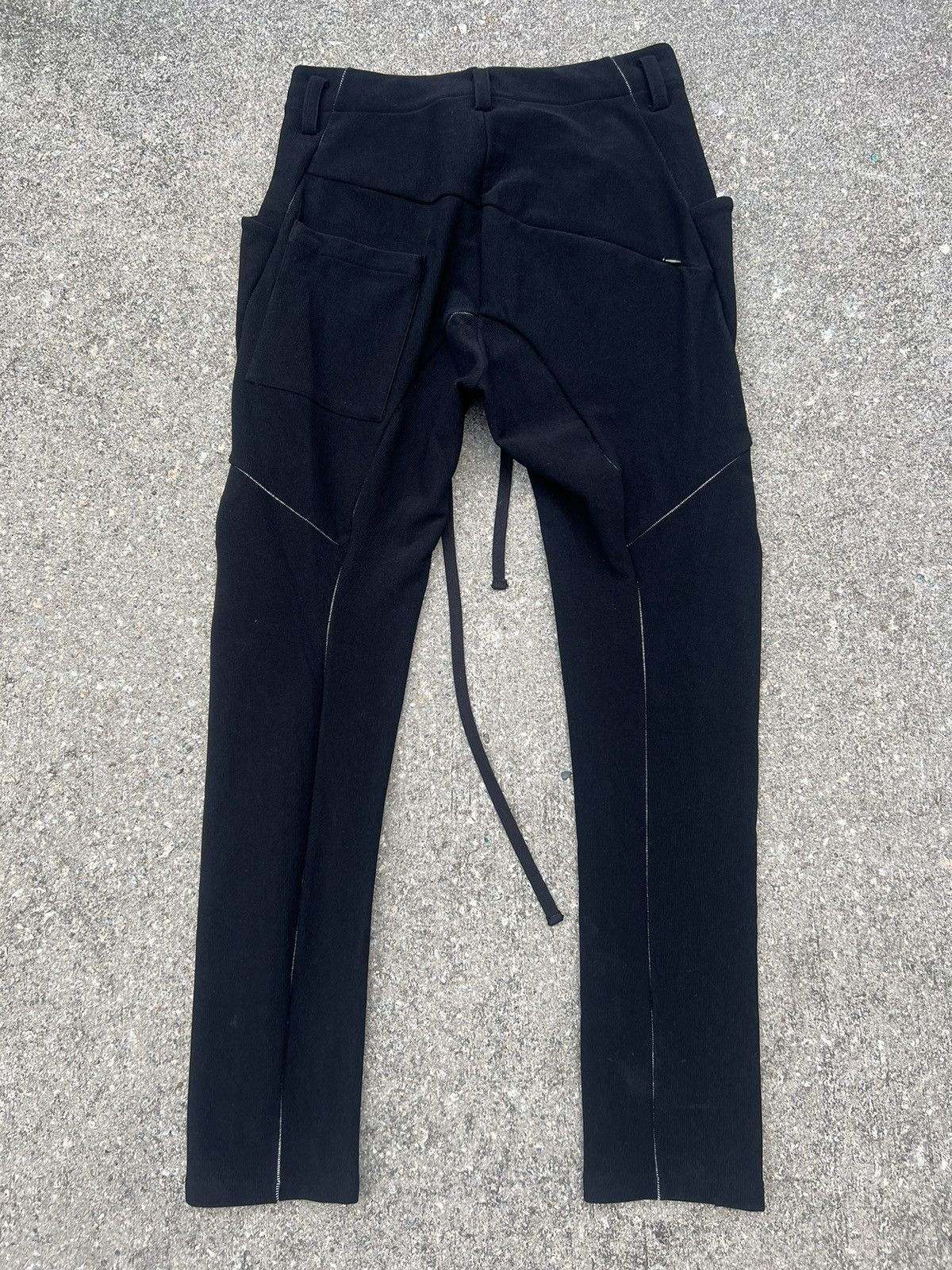 Bajra Bajra Japan Stretchable Black Pant Size US 29 - 22 Thumbnail