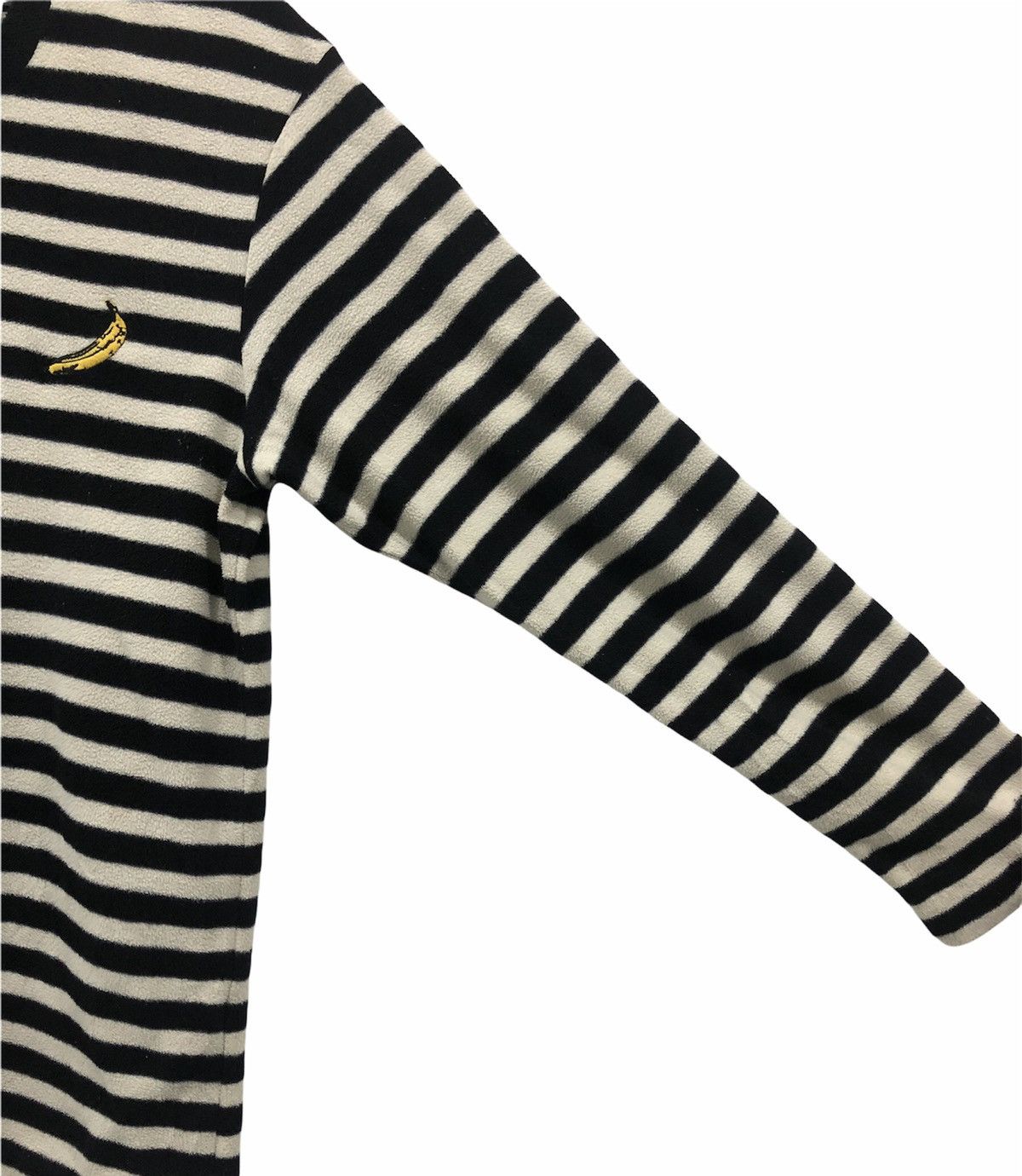 Andy Warhol × Japanese Brand × Uniqlo Uniqlo x andy warhol stripe fleece sweatshirt Size US M / EU 48-50 / 2 - 4 Thumbnail