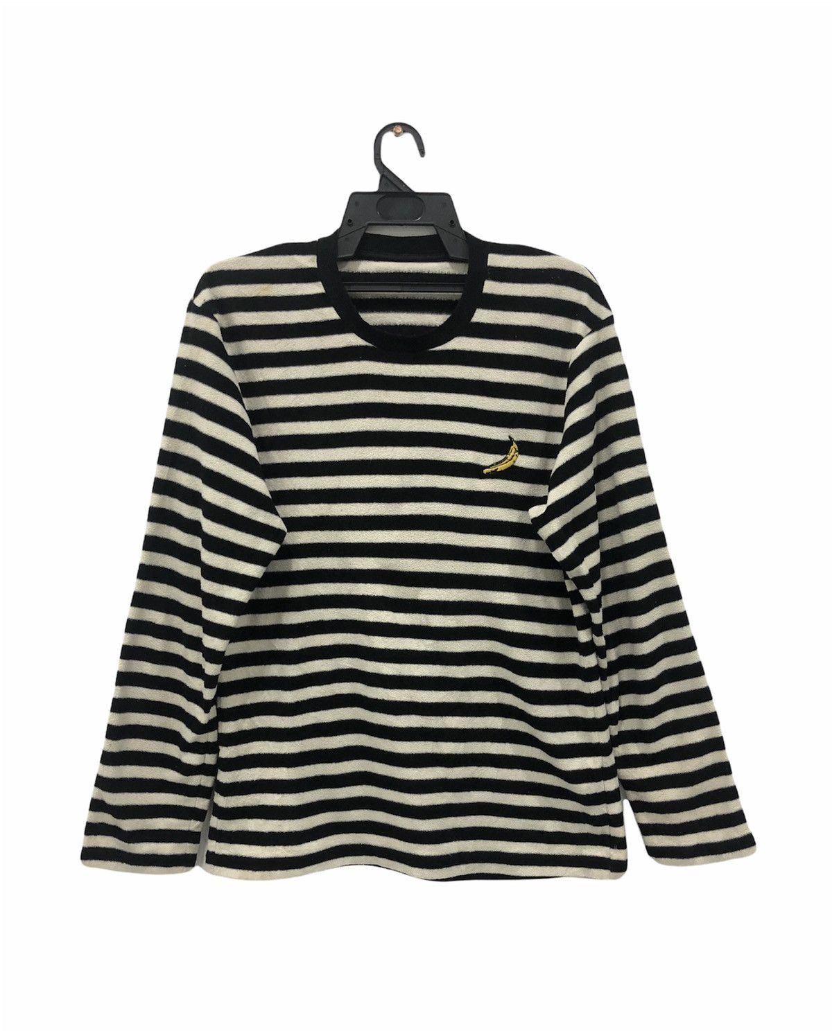 Andy Warhol × Japanese Brand × Uniqlo Uniqlo x andy warhol stripe fleece sweatshirt Size US M / EU 48-50 / 2 - 1 Thumbnail