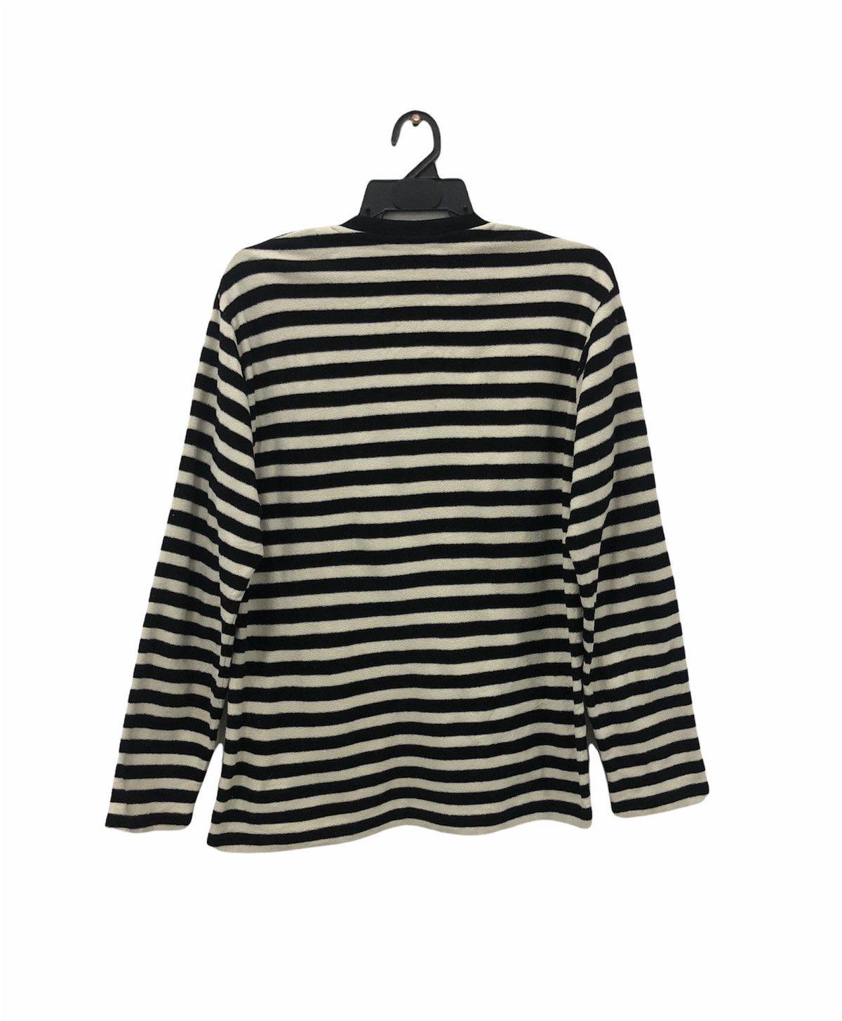Andy Warhol × Japanese Brand × Uniqlo Uniqlo x andy warhol stripe fleece sweatshirt Size US M / EU 48-50 / 2 - 2 Thumbnail