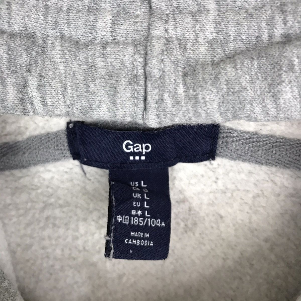 Gap Gap Spell Out Embroidery Hoodie Pullover Size US L / EU 52-54 / 3 - 7 Thumbnail