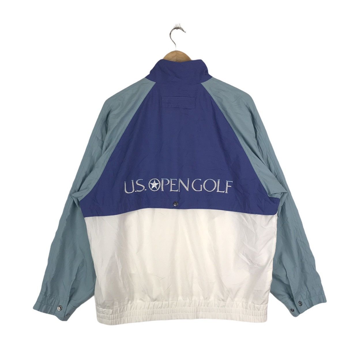 Vintage Vintage 90s U.S Open Golf Sweater Windbreaker Light Jacket Size US L / EU 52-54 / 3 - 1 Thumbnail