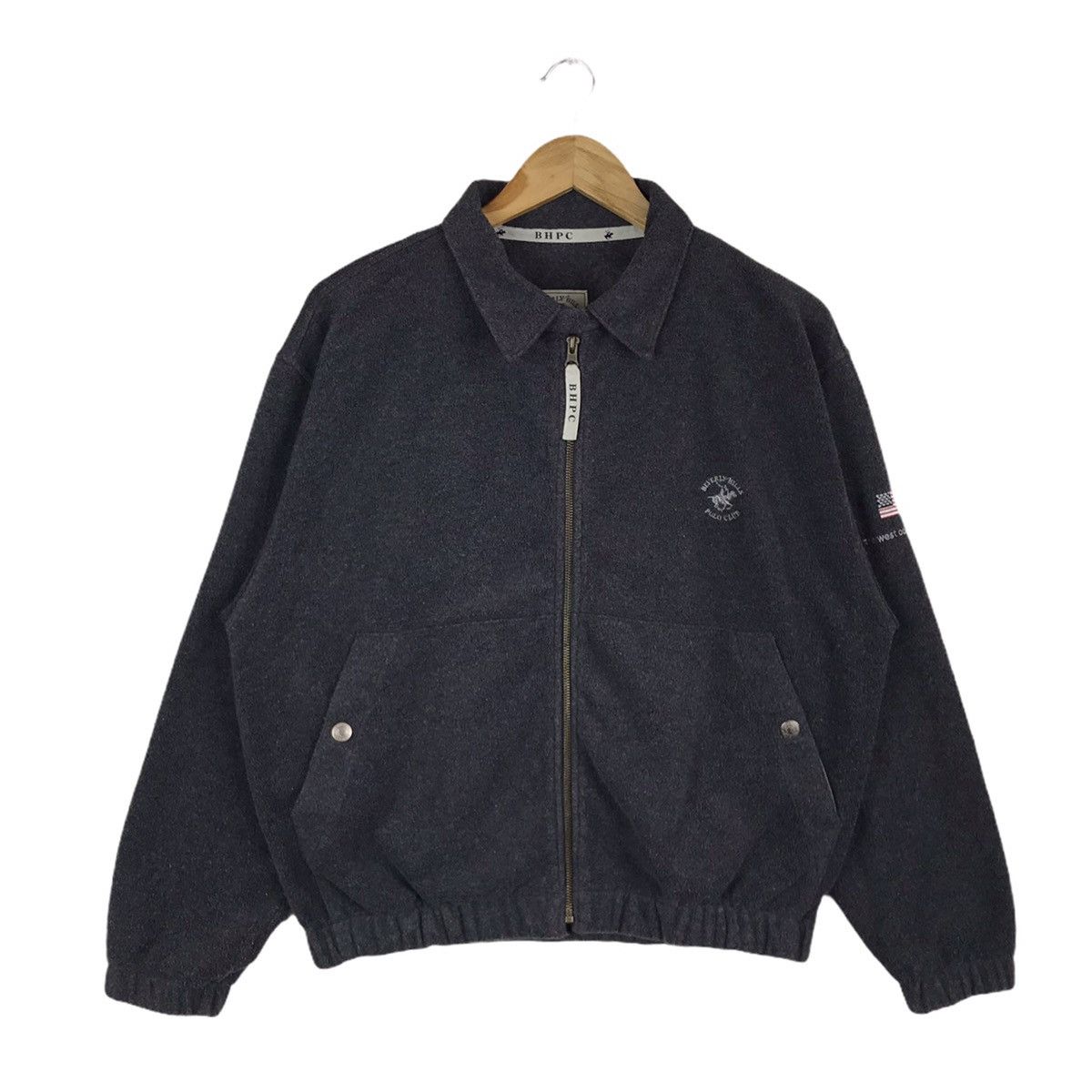 Beverly Hills Polo Club Vintage Polo Club Beverly Hills Fleece Jacket Size US M / EU 48-50 / 2 - 1 Thumbnail