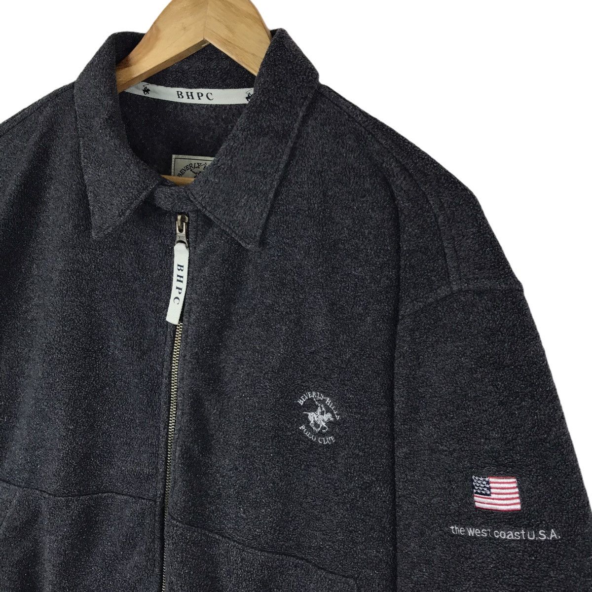 Beverly Hills Polo Club Vintage Polo Club Beverly Hills Fleece Jacket Size US M / EU 48-50 / 2 - 6 Thumbnail