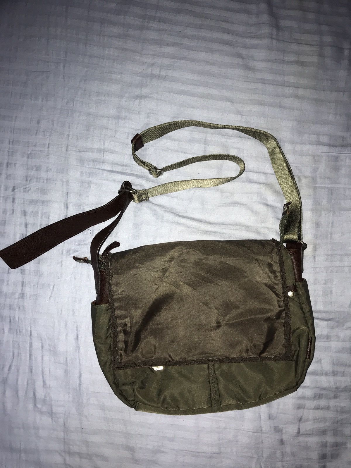 Yohji Yamamoto 🔥FINAL DROP🔥YOHJI YAMAMOTO Y'saccs nylon kevlar leather Size ONE SIZE - 3 Thumbnail