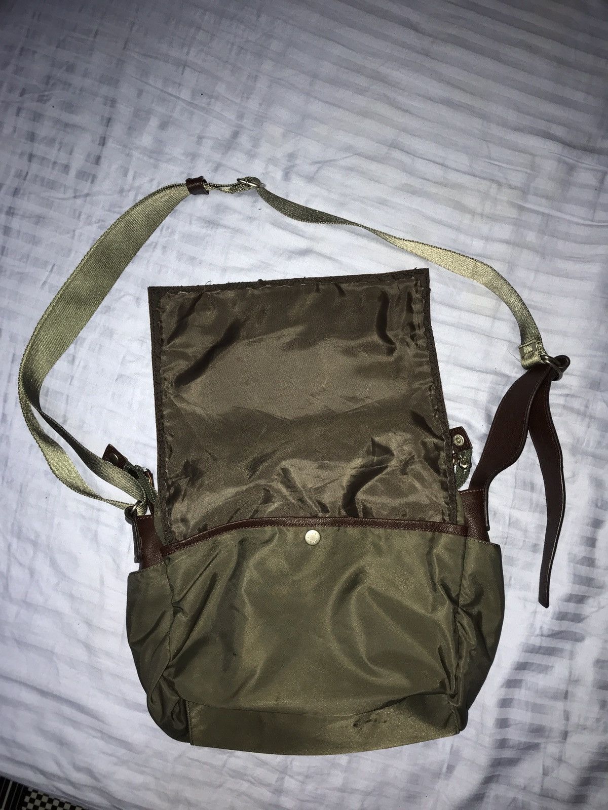 Yohji Yamamoto 🔥FINAL DROP🔥YOHJI YAMAMOTO Y'saccs nylon kevlar leather Size ONE SIZE - 11 Thumbnail