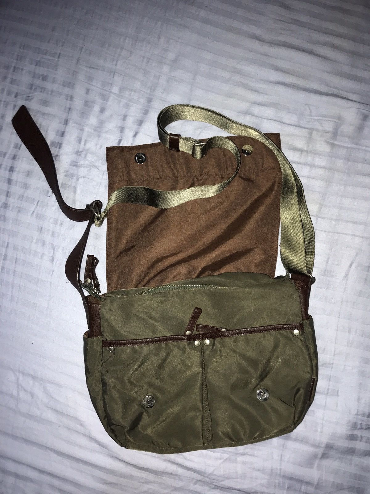 Y'S BY YOHJI YAMAMOTO leather handbag