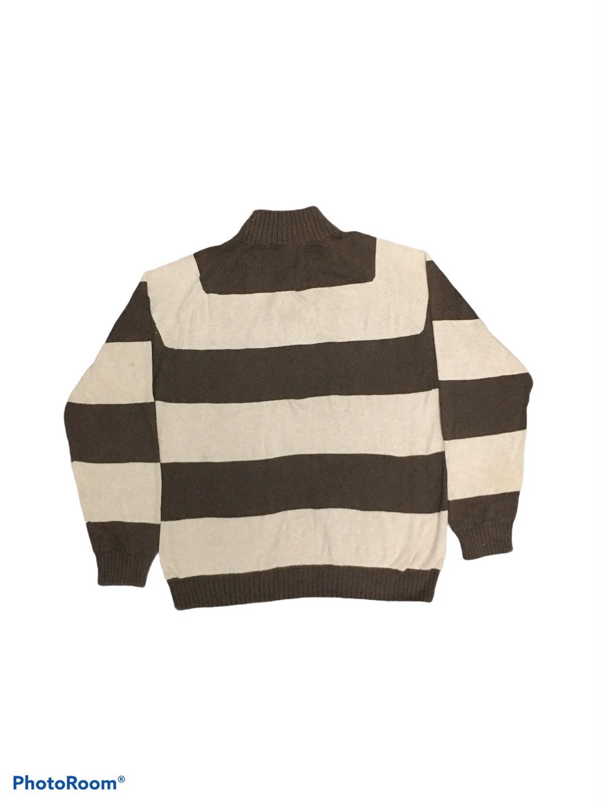 Eddie Bauer DelateToday ❌Eddie Bauer Man Sweater Stripe Half Zipper Size US L / EU 52-54 / 3 - 5 Thumbnail