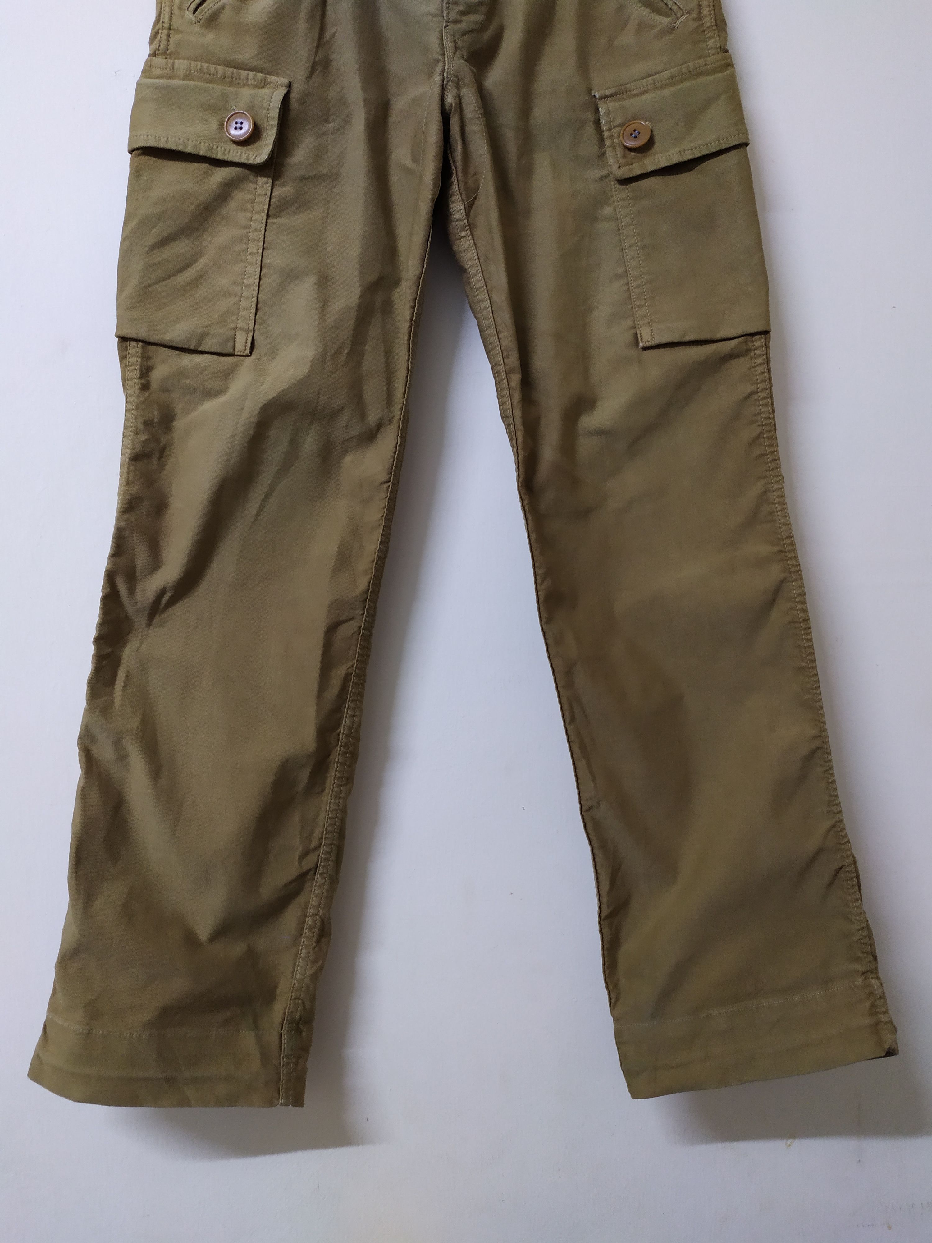 If Six Was Nine × Japanese Brand × Vintage HR JAPAN BROWN CARGO PANTS / TACTICAL PANTS Size US 29 - 3 Thumbnail
