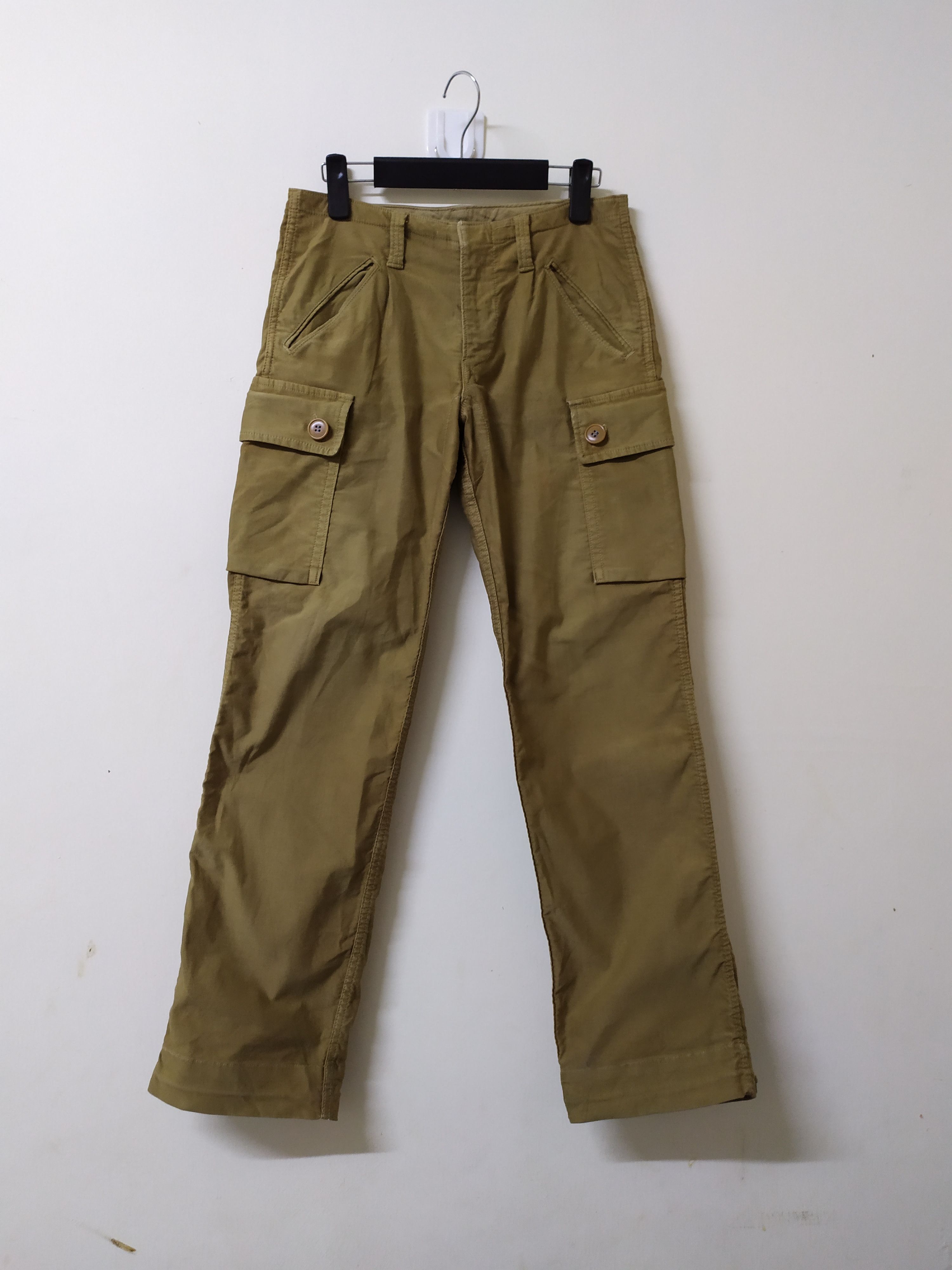 If Six Was Nine × Japanese Brand × Vintage HR JAPAN BROWN CARGO PANTS / TACTICAL PANTS Size US 29 - 1 Thumbnail