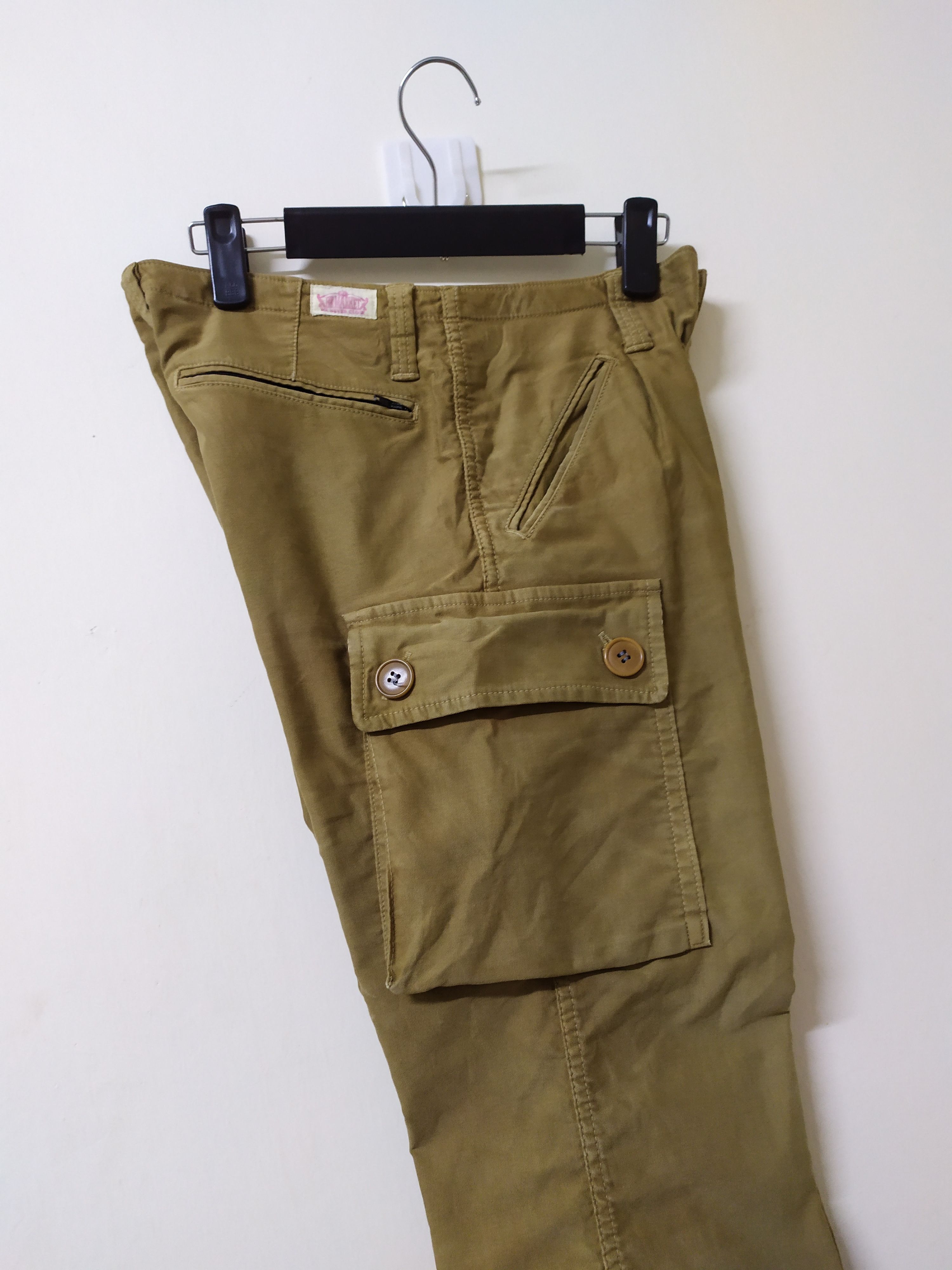 If Six Was Nine × Japanese Brand × Vintage HR JAPAN BROWN CARGO PANTS / TACTICAL PANTS Size US 29 - 13 Thumbnail