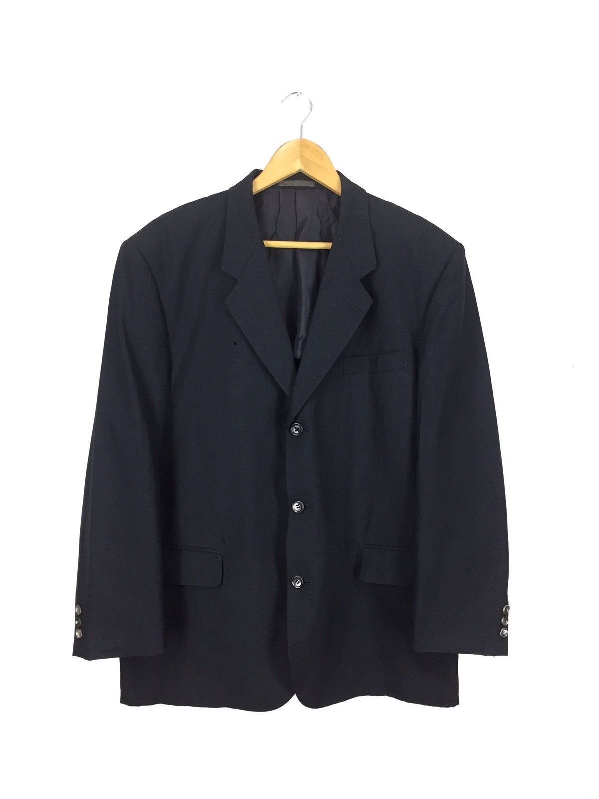 Comme des Garcons Homme Plus AD1995 CDG HOMME PLUS BLAZER JACKET Size US L / EU 52-54 / 3 - 1 Thumbnail