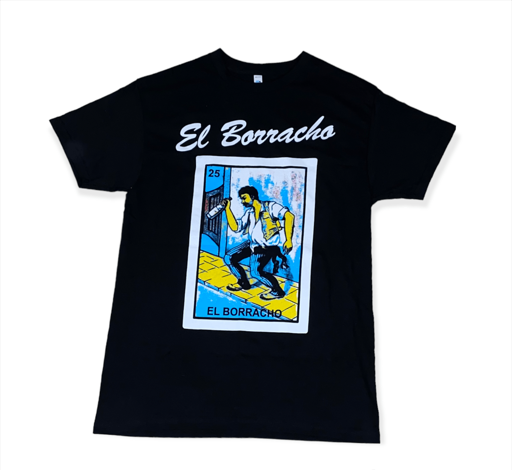 Vintage 🏁 El Borracho T-Shirt🏁 Size US M / EU 48-50 / 2 - 1 Thumbnail