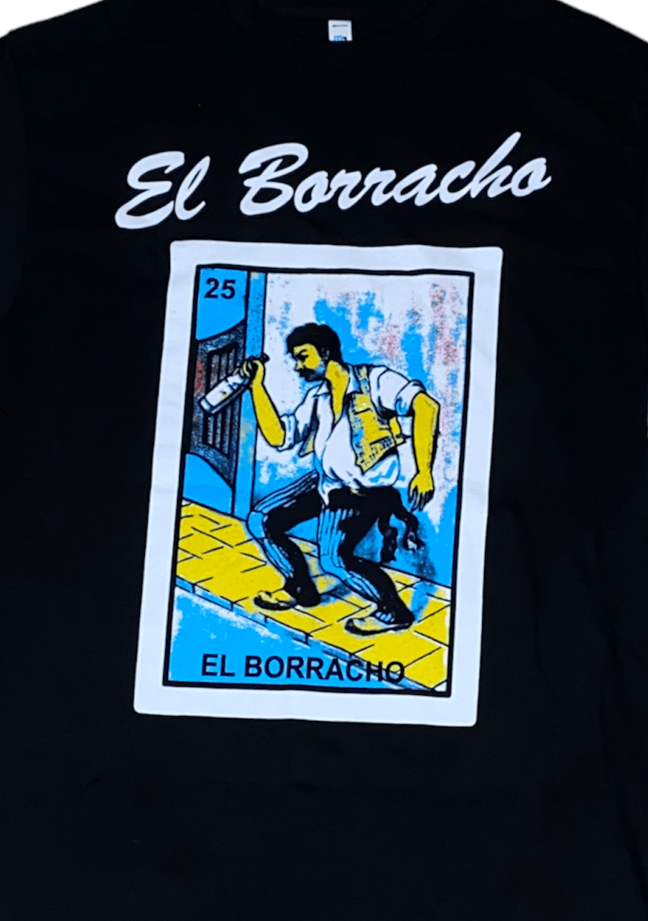 Vintage 🏁 El Borracho T-Shirt🏁 Size US M / EU 48-50 / 2 - 2 Thumbnail