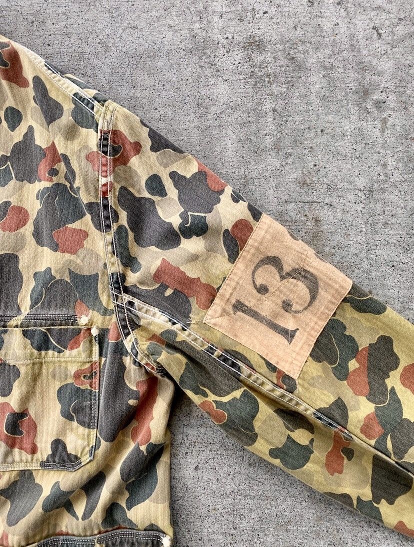 Kapital HBT reverse Boro Union Jack Flag Field Duck Camo Chore Coat Size US S / EU 44-46 / 1 - 11 Thumbnail