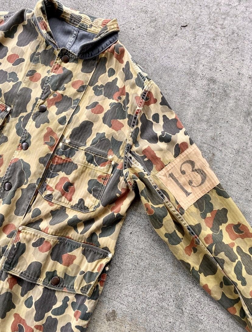 Kapital HBT reverse Boro Union Jack Flag Field Duck Camo Chore Coat Size US S / EU 44-46 / 1 - 10 Thumbnail