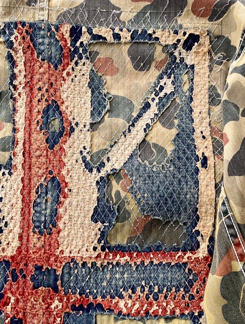 Kapital HBT reverse Boro Union Jack Flag Field Duck Camo Chore Coat Size US S / EU 44-46 / 1 - 9 Thumbnail